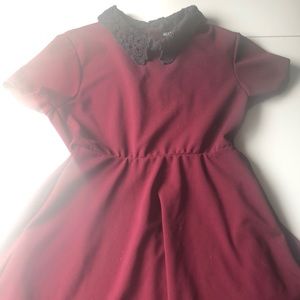 Maroon Hot Topic dress